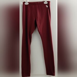 Burgundy Leggings